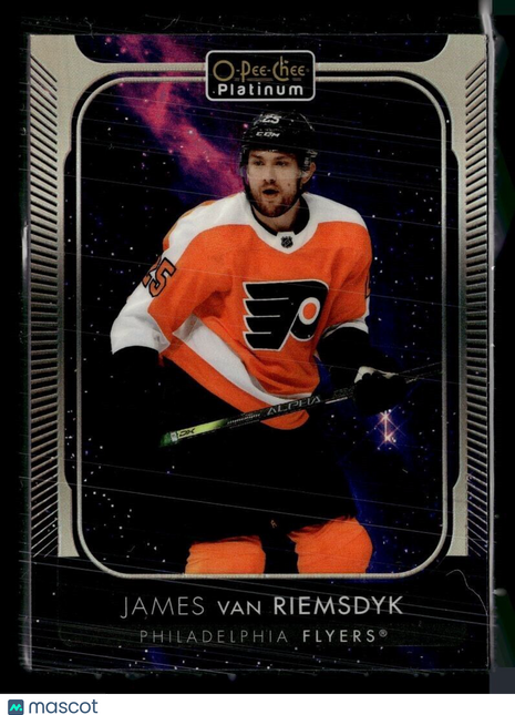 2021-22 O PEE CHEE PLATINUM COSMIC /65 JAMES VAN RIEMSDYK