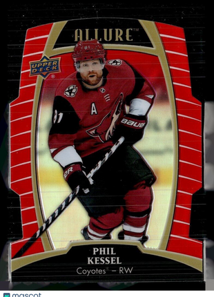 2019-20 UPPER DECK ALLURE RED RAINBOW PHIL KESSEL COYOTES