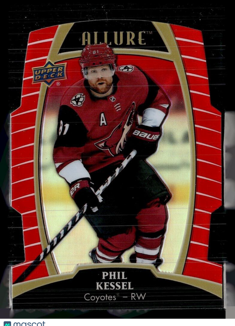 2019-20 UPPER DECK ALLURE RED RAINBOW PHIL KESSEL COYOTES