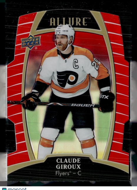 2019-20 UPPER DECK ALLURE RED RAINBOW CLAUDE GIROUX FLYERS