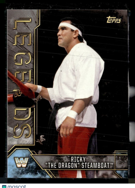 2017 TOPPS WWE SILVER /99 RICKY DRAGON STEAMBOAT