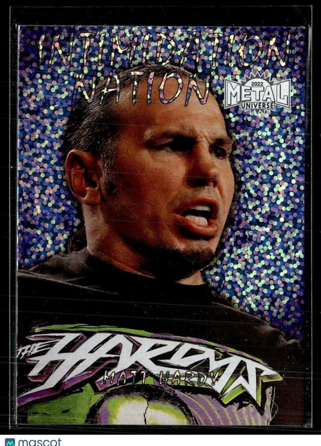 2022 SKYBOX AEW METAL UNIVERSE INTIMIDATION NATION MATT HARDY