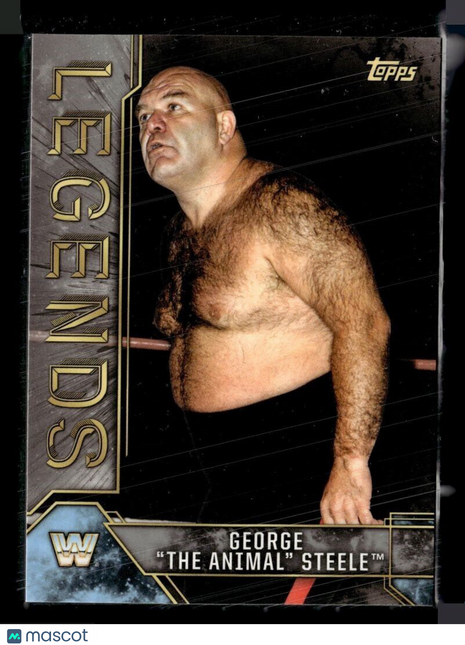 2017 TOPPS WWE SILVER /99 GEORGE ANIMAL STEELE