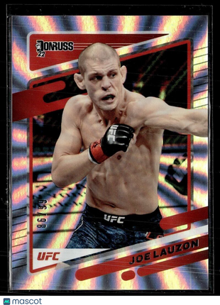 2022 DONRUSS UFC SILVER LASER /99 JOE LAUZON