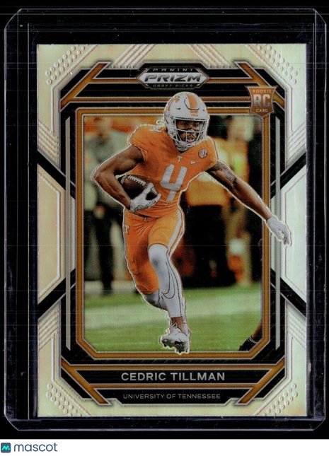 2023 PRIZM DRAFT SILVER ROOKIE CEDRIC TILLMAN TENN