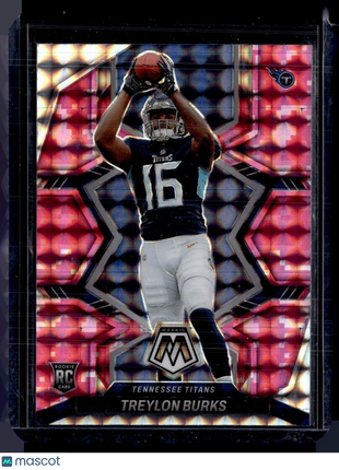 2022 MOSAIC PINK CAMO ROOKIE TREYLON BURKS TITANS