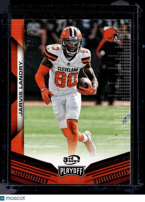 2019 PLAYOFF 3RD DOWN /25 JARVIS LANDRY BROWNS