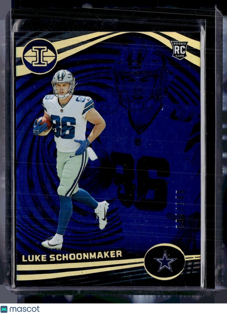 2023 ILLUSIONS BLUE /149 ROOKIE LUKE SCHOONMAKER COWBOYS