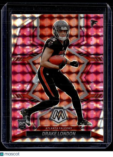2022 MOSAIC PINK CAMO ROOKIE DRAKE LONDON FALCONS