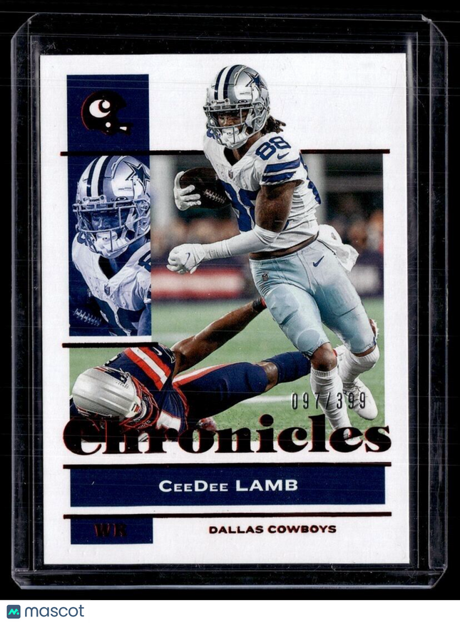 2021 CHRONICLES RED /399 CEEDEE LAMB COWBOYS