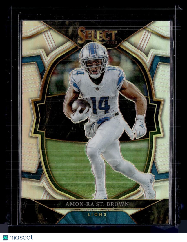 2022 SELECT HOLO SILVER CONCOURSE AMON ST BROWN LIONS