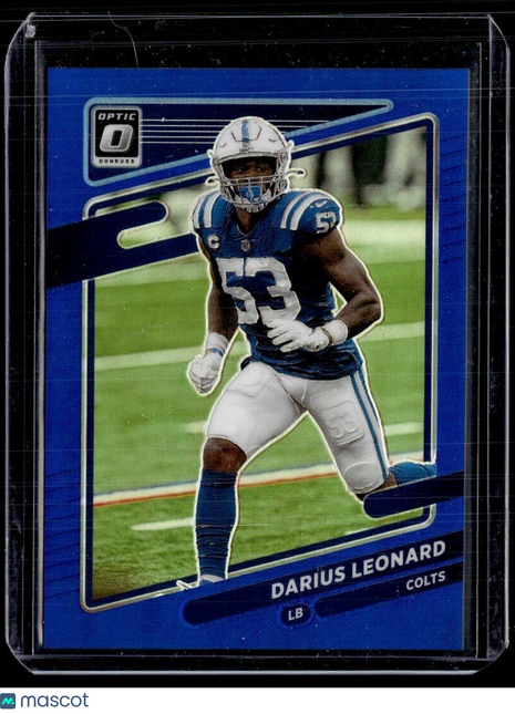 2021 OPTIC BLUE /179 DARIUS LEONARD COLTS