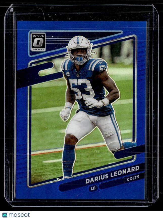 2021 OPTIC BLUE /179 DARIUS LEONARD COLTS