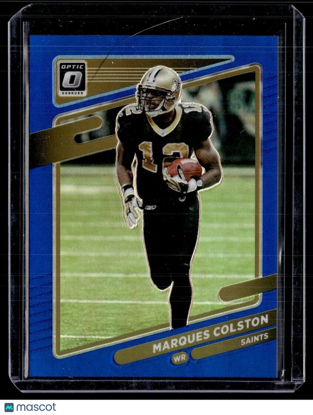 2021 OPTIC BLUE /179 MARQUES COLSTON SAINTS