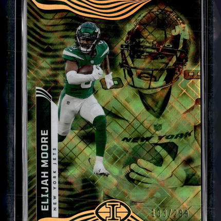 2022 ILLUSIONS YELLOW AWE /299 ELIJAH MOORE JETS