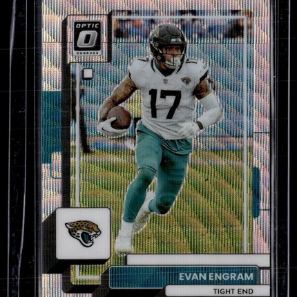 2022 OPTIC SILVER WAVE /300 EVAN ENGRAM JAGUARS