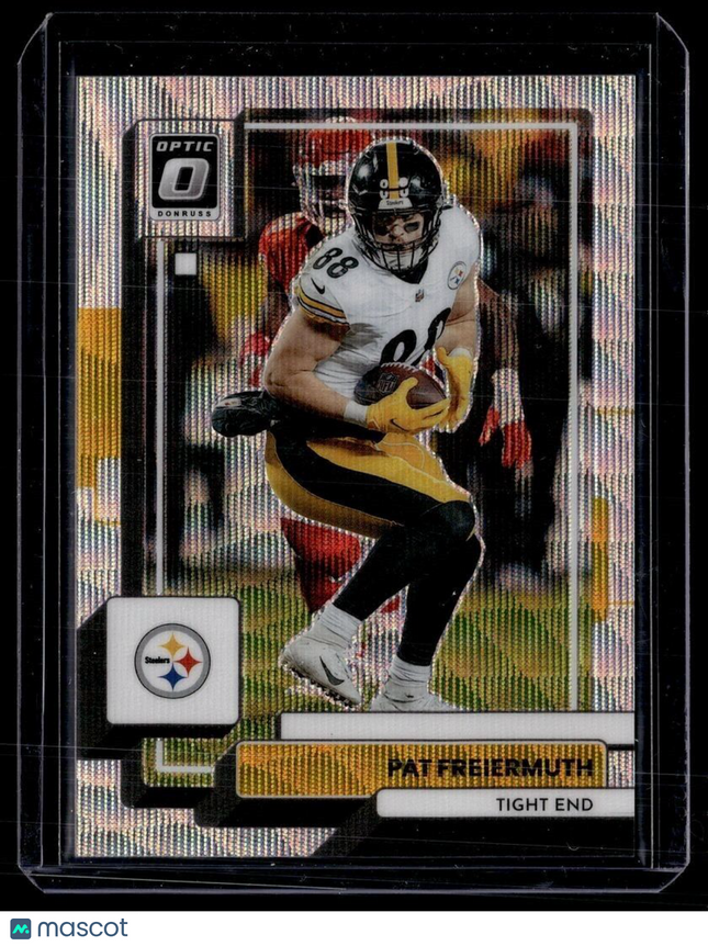 2022 OPTIC SILVER WAVE /300 PAT FREIERMUTH STEELERS