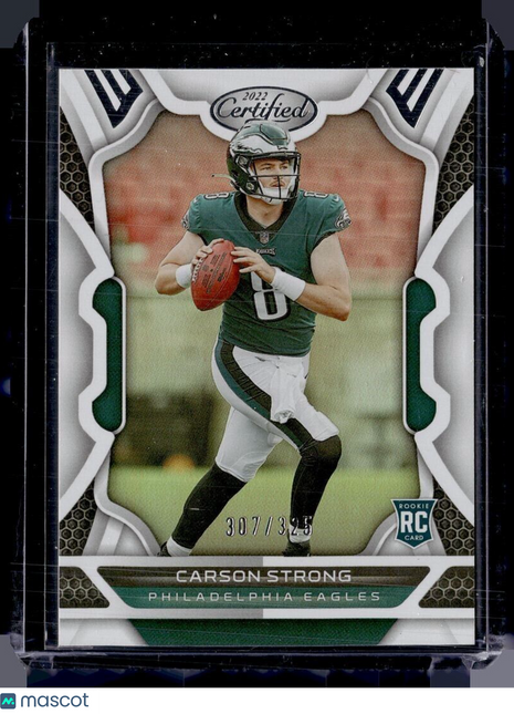 2022 CERTIFIED ROOKIE /325 CARSON STRONG EAGLES