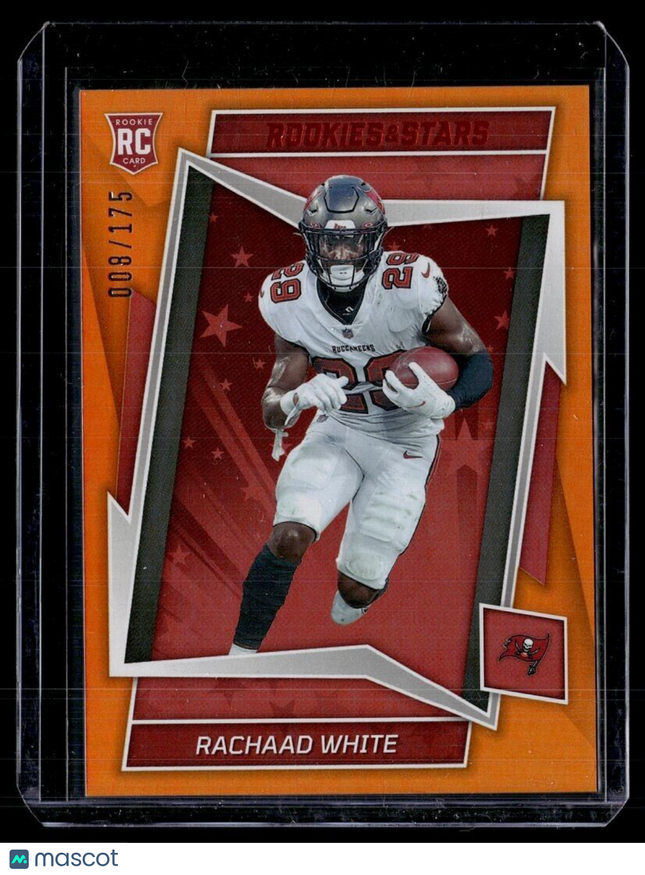 2022 ROOKIES STARS ORANGE /175 ROOKIE RACHAAD WHITE BUCS