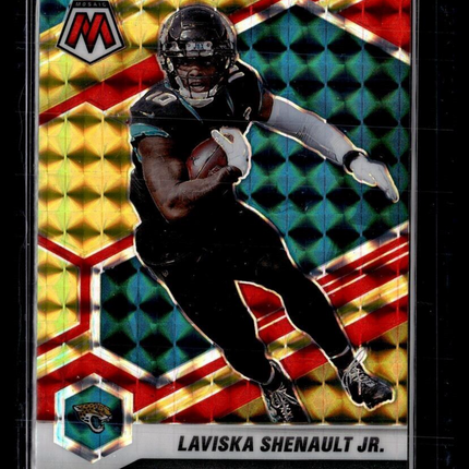 2021 MOSAIC CHOICE RED YELLOW FUSION /80 LAVISKA SHENAULT JR JAGUARS