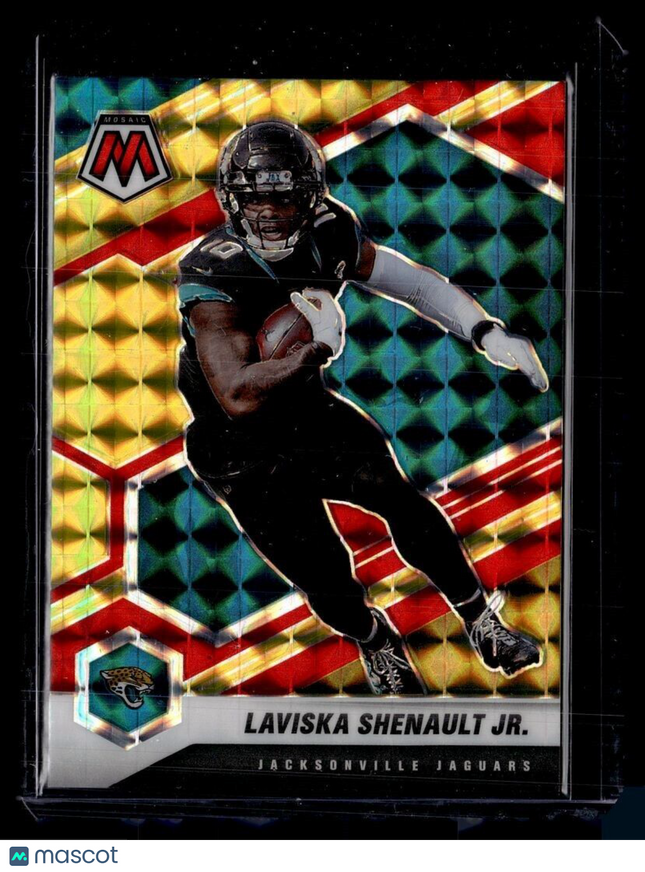 2021 MOSAIC CHOICE RED YELLOW FUSION /80 LAVISKA SHENAULT JR JAGUARS