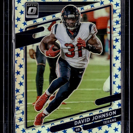 2021 OPTIC BLUE STARS DAVID JOHNSON TEXANS