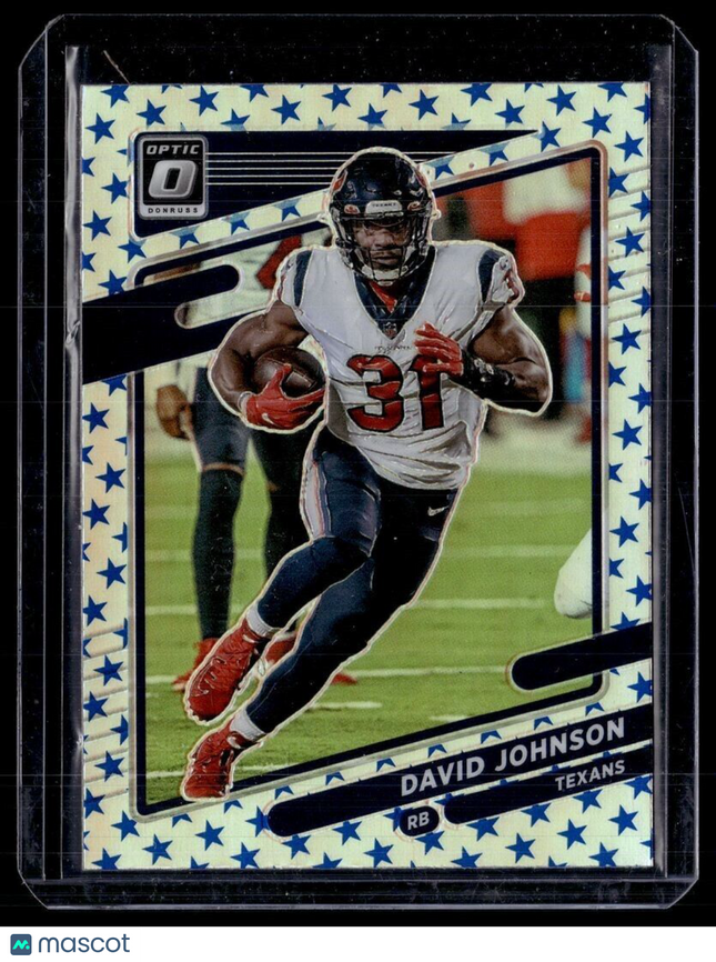 2021 OPTIC BLUE STARS DAVID JOHNSON TEXANS