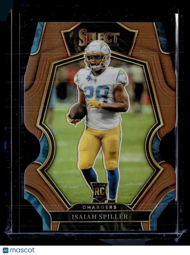 2022 SELECT BRONZE DIE CUT /99 ROOKIE PREMIER LEVEL ISAIAH SPILLER CHARGERS