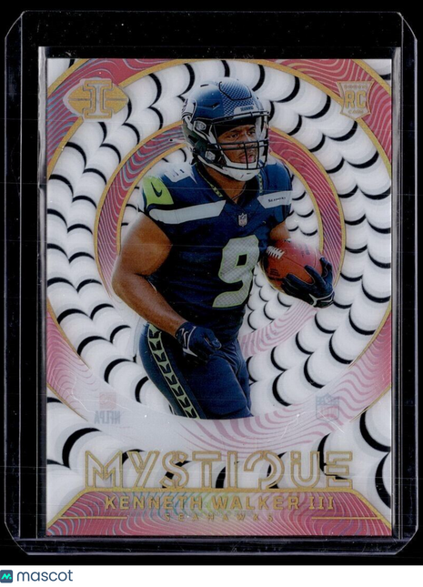 2022 ILLUSIONS PINK 49/399 MYSTIQUE ROOKIE KENNETH WALKER III SEAHAWKS