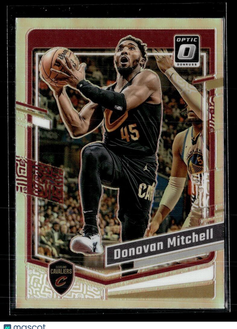 2023-24 OPTIC HOLO SILVER 26 Donovan Mitchell, Cleveland Cavaliers