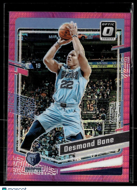 2023-24 OPTIC PINK HYPER 171 Desmond Bane, Memphis Grizzlies