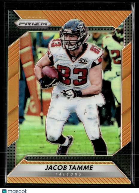 2016 PRIZM ORANGE /299 JACOB TAMME FALCONS