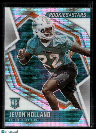 2021 ROOKIES STARS PULSAR ROOKIE JEVON HOLLAND DOLPHINS