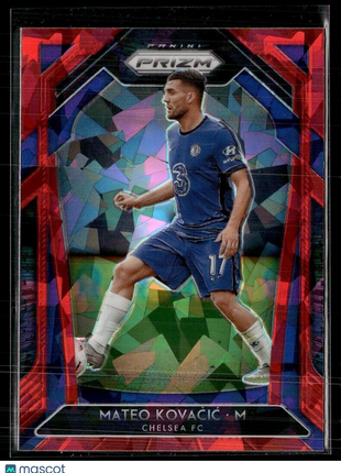 2020-21 PRIZM PL RED ICE MATEO KOVACIC CHELSEA