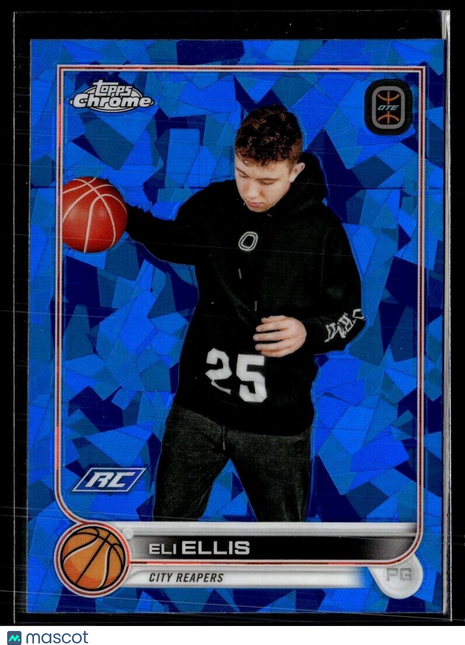 2023 TOPPS CHROME SAPPHIRE OTE 72 Eli Ellis - City Reapers RC