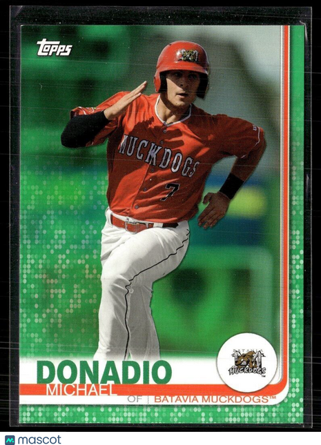 2019 PRO DEBUT GREEN /99 MICHAEL DONADIO MARLINS