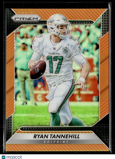 2016 PRIZM ORANGE /299 RYAN TANNEHILL DOLPHINS
