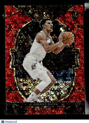 2022-23 SELECT RED FAST BREAK /49 CONCOURSE ROOKIE JOHNNY DAVIS WIZARDS