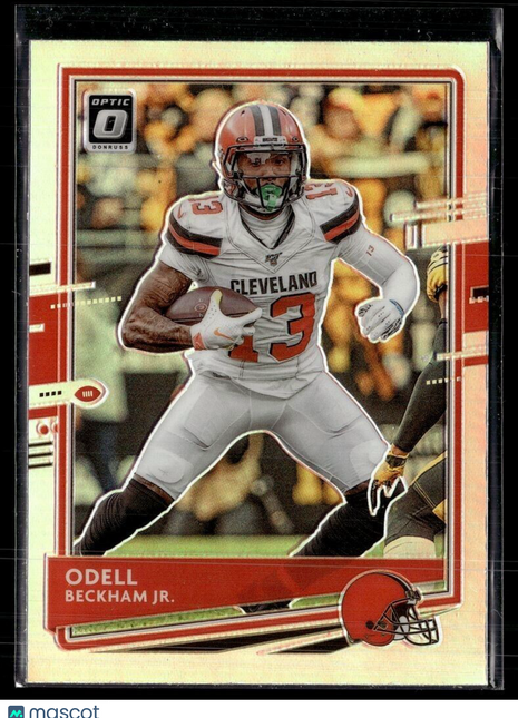 2020 OPTIC HOLO SILVER ODELL BECKHAM JR BROWNS