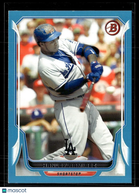 2014 BOWMAN BLUE /500 HANLEY RAMIREZ DODGERS