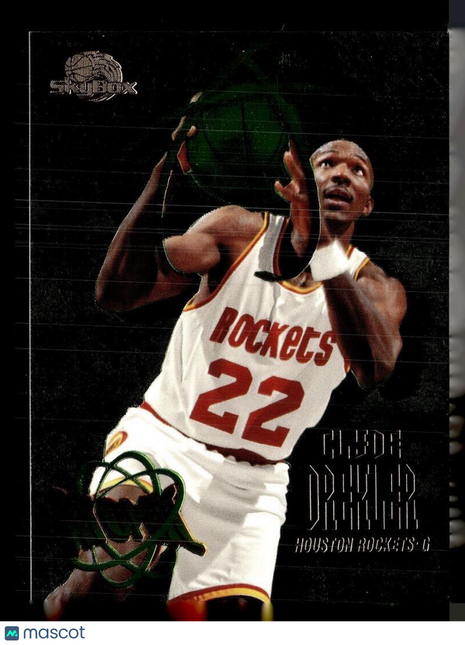 1994-95 SKYBOX ATOMIC CLYDE DREXLER ROCKETS