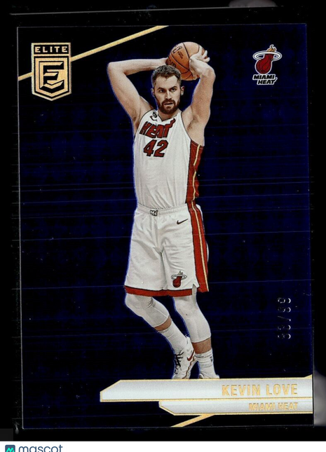 2023-24 ELITE BLUE /99 KEVIN LOVE HEAT
