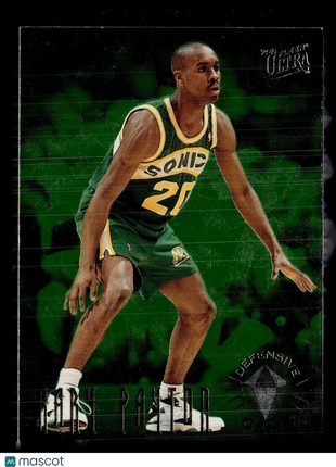 1994-95 FLEER ULTRA DEFENSIVE GEMS GARY PAYTON SUPERSONICS