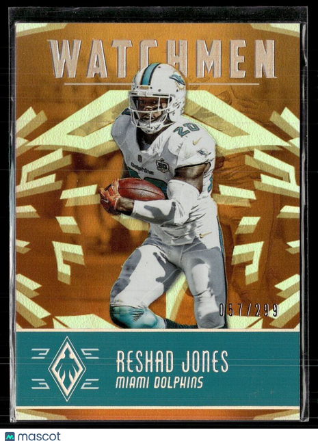 2016 PHOENIX ORANGE WATCHMEN /299 RESHAD JONES DOLPHINS
