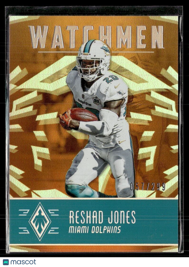 2016 PHOENIX ORANGE WATCHMEN /299 RESHAD JONES DOLPHINS