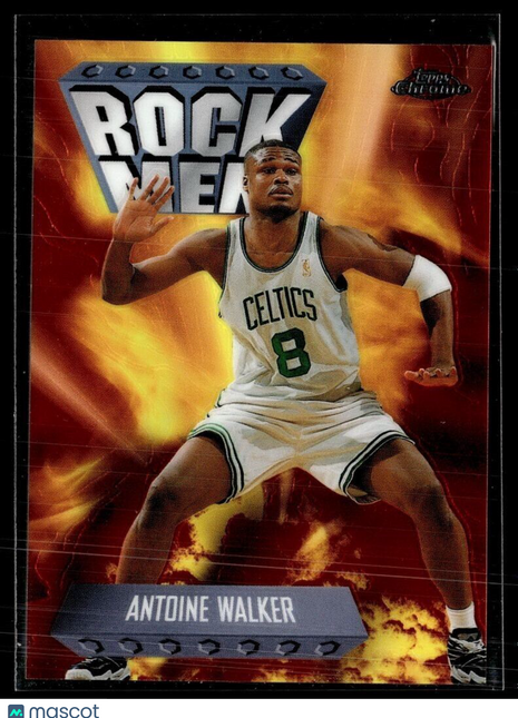 1998-99 TOPPS CHROME ROCK MEN ANTOINE WALKER CELTICS