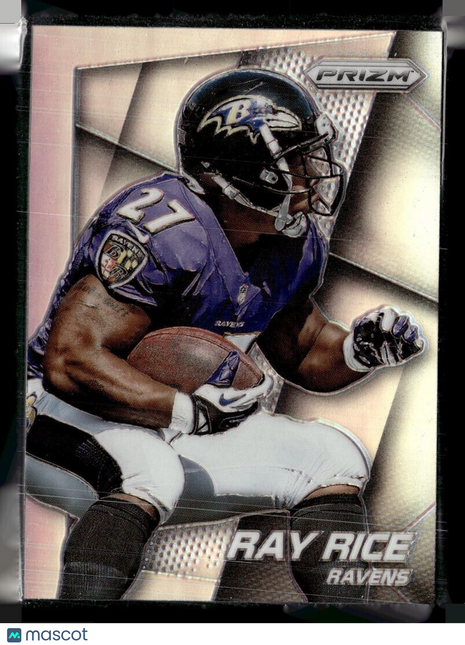 2014 PRIZM SILVER RAY RICE RAVENS
