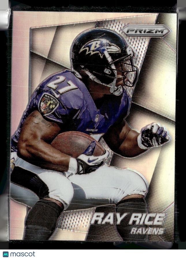 2014 PRIZM SILVER RAY RICE RAVENS