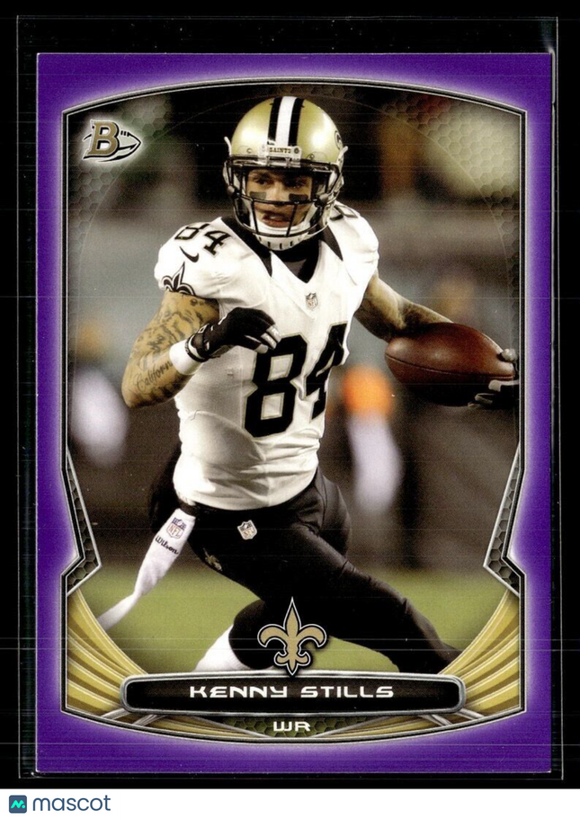 2014 BOWMAN PURPLE KENNY STILLS SAINTS