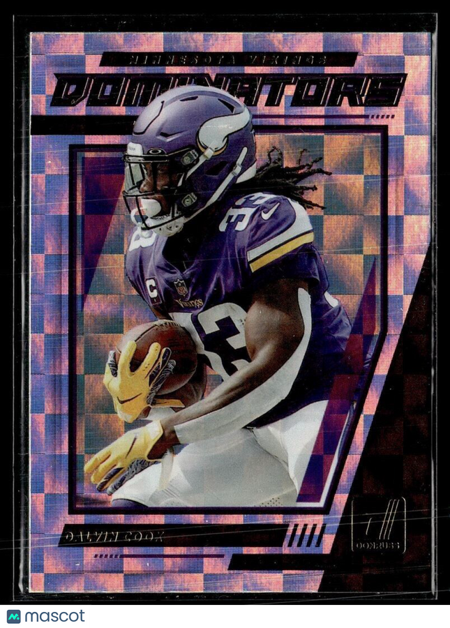 2021 DONRUSS DOMINATORS DALVIN COOK VIKINGS